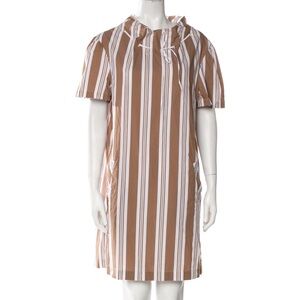 Pearl by Lela Rose Striped Mini Dress Size: M